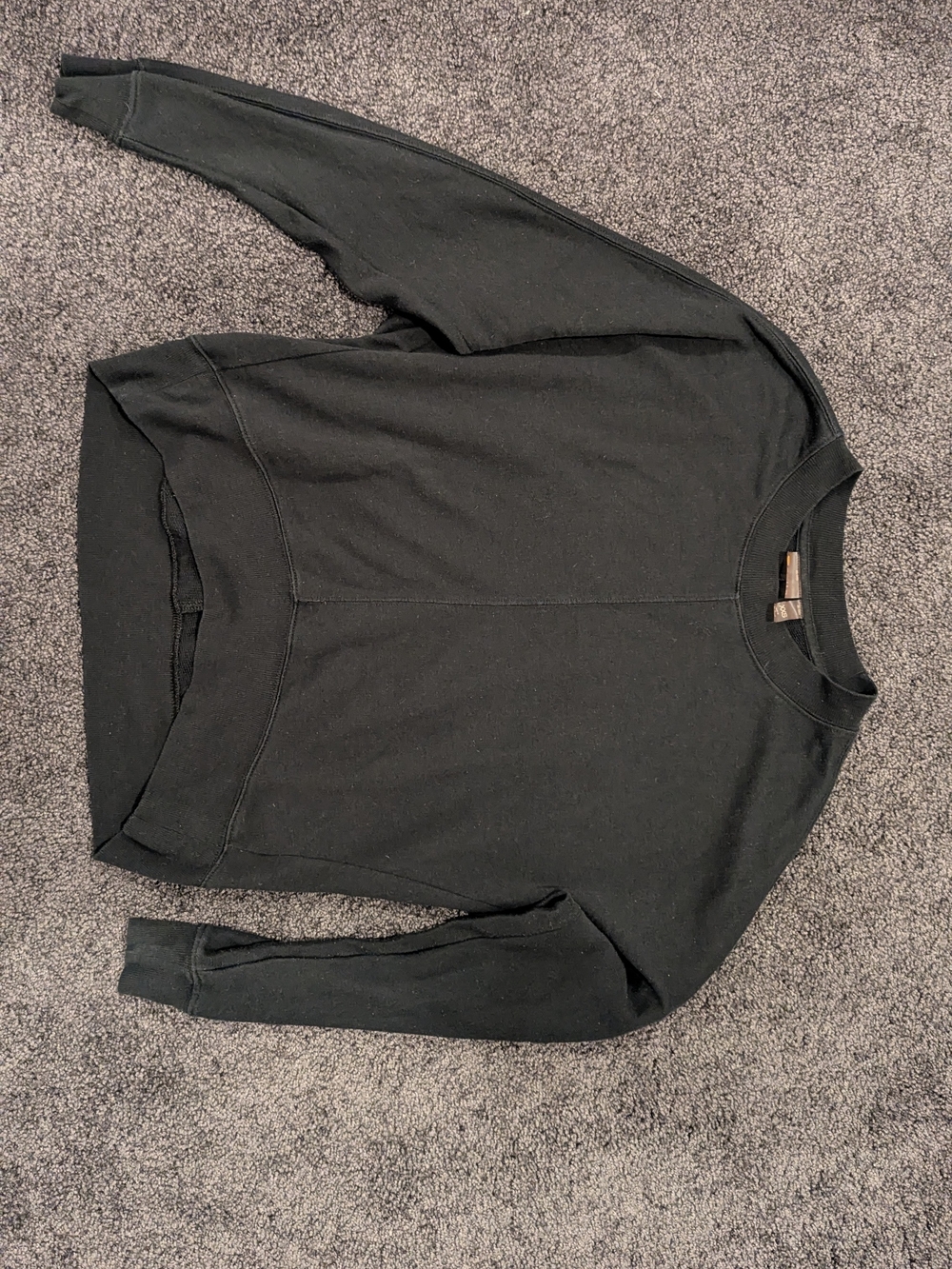 Zella Black  Crewneck Sweatshirt
